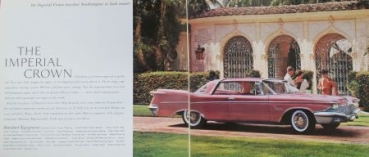 Chrysler Imperial Modelprogram 1960 Carbrochure (3588)